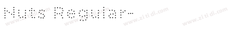 Nuts Regular字体转换
